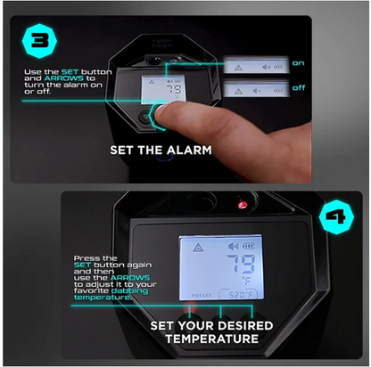 Octave Terp Timer - Matte Grey
