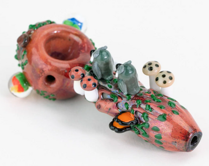 Empire Glassworks Hootie's Forest Small Spoon Pipe