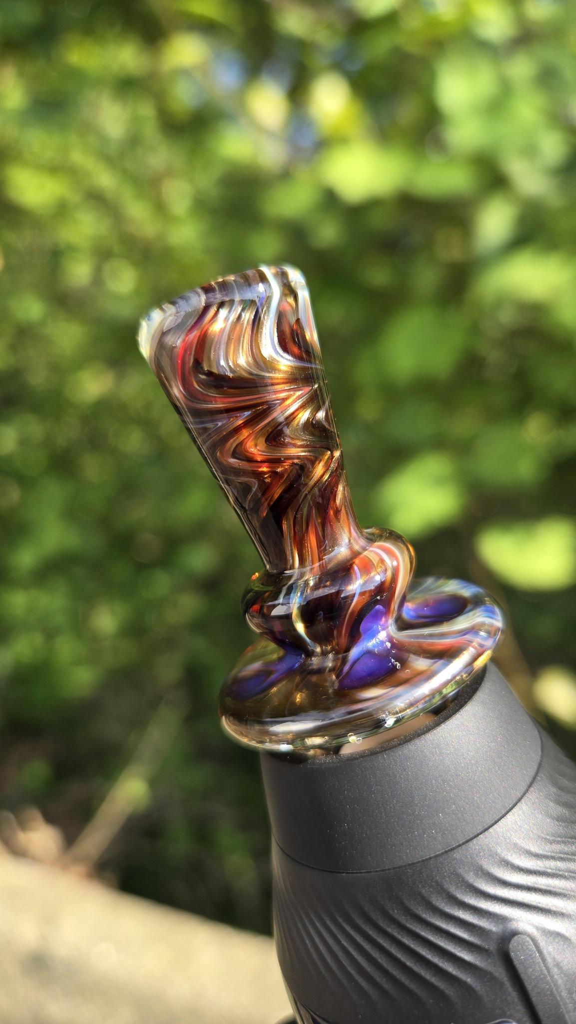 Indo Glass X Geoffmade - Frit Work Dry Proxy Core Mouthpiece #1