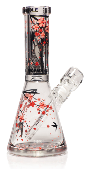 Milkyway Glass - Sakura 13″ Clear Beaker Bong