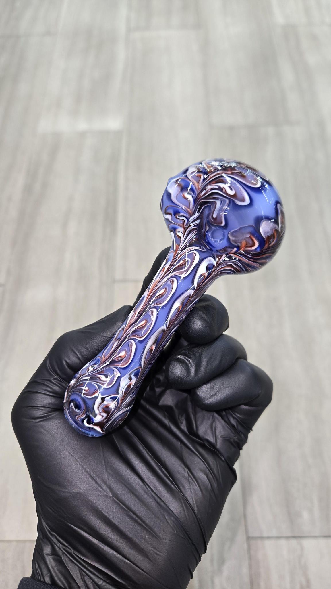 Izlow Glass - Paisley Handpipe