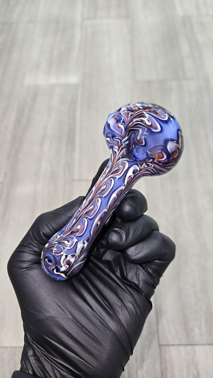 Izlow Glass - Paisley Handpipe