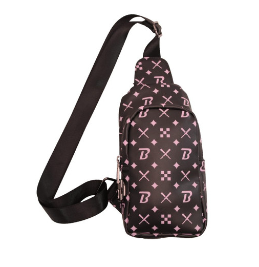 Blazy Susan - Smell Proof Cross-Body Bag - Black Leather
