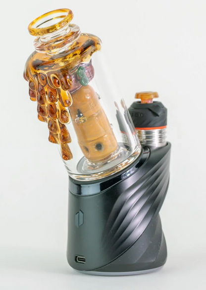 Empire Glassworks "Save the Bees" Glass Attachment for PuffCo Peak & Peak Pro