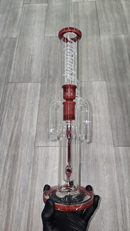 Monark Glass - 16" 50mm Stemline Recycler
