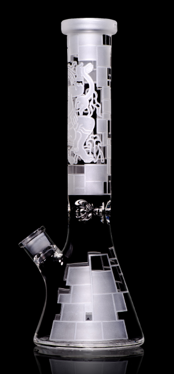 Milkyway Glass - Maya Fort 15″ Clear Beaker Bong