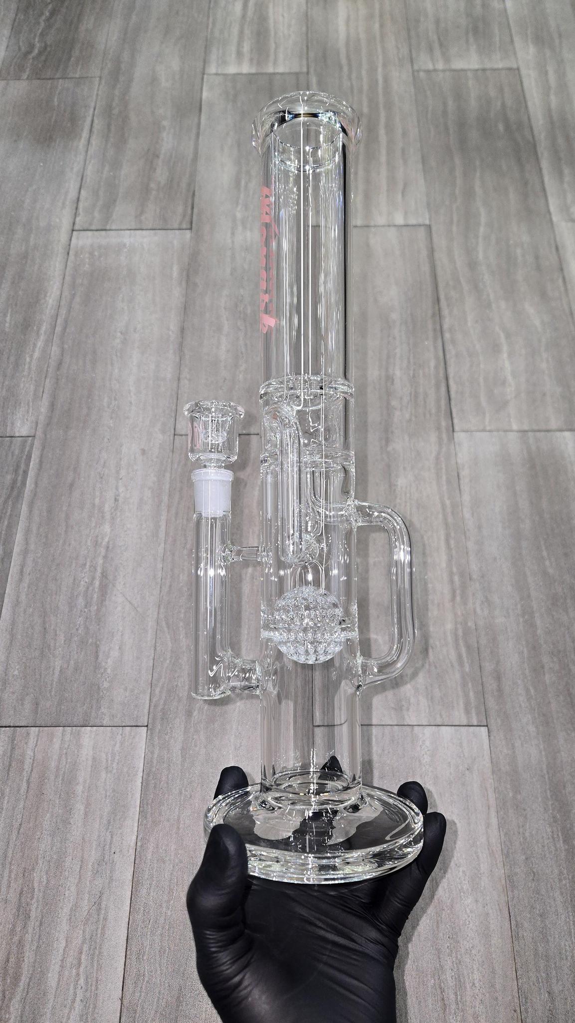 Monark Glass - 15" 50mm Ball Perc Recycler