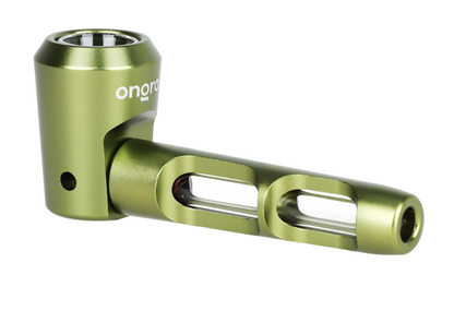 ONGROK Aluminum & Glass Spoon Pipe