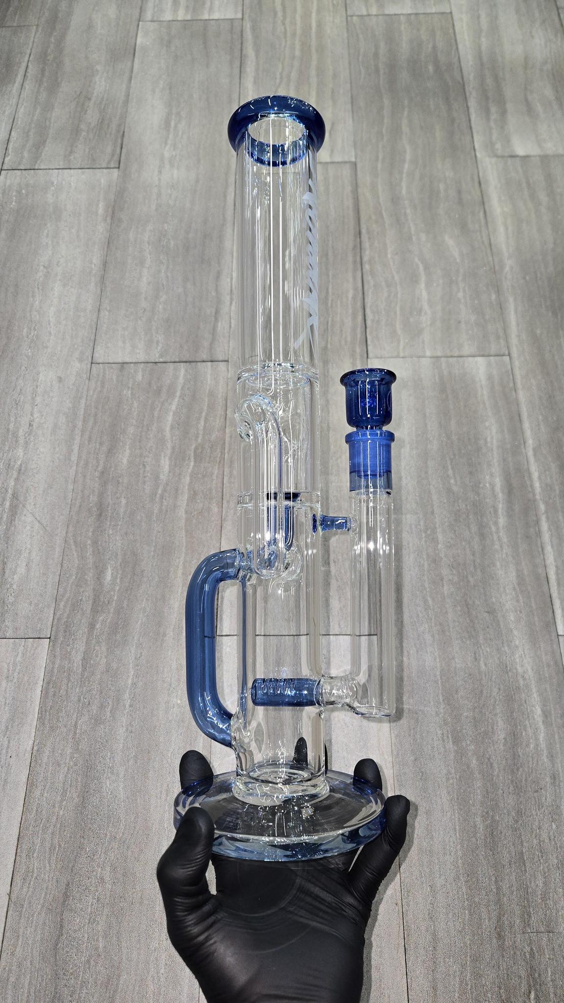 Monark Glass - 16" 50mm Stemline Recycler