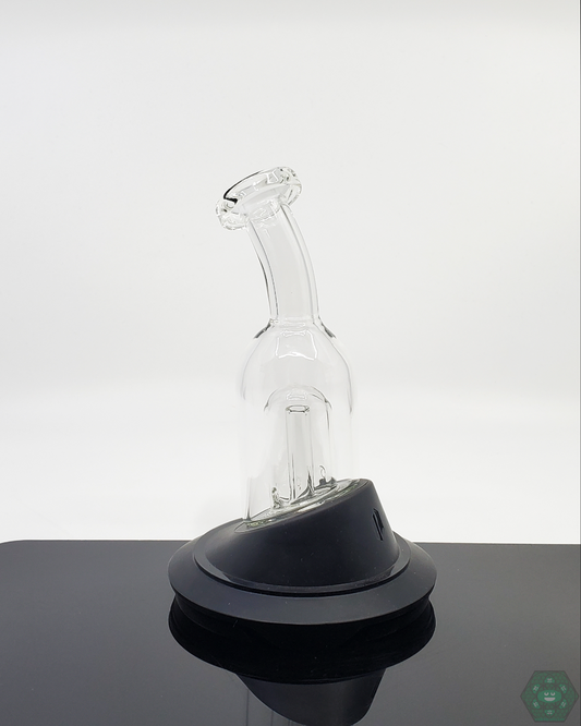 Bent Neck Puffco Attachment - Ergonomic Design for Comfort. Enjoy a comfortable experience with this attachment, designed to fit seamlessly with Puffco devices.