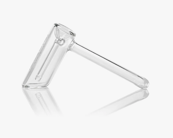 Grav Labs Hammer Bubbler - Durable Borosilicate Glass Water Pipe with Wide Base and Fission Downstem.

   

