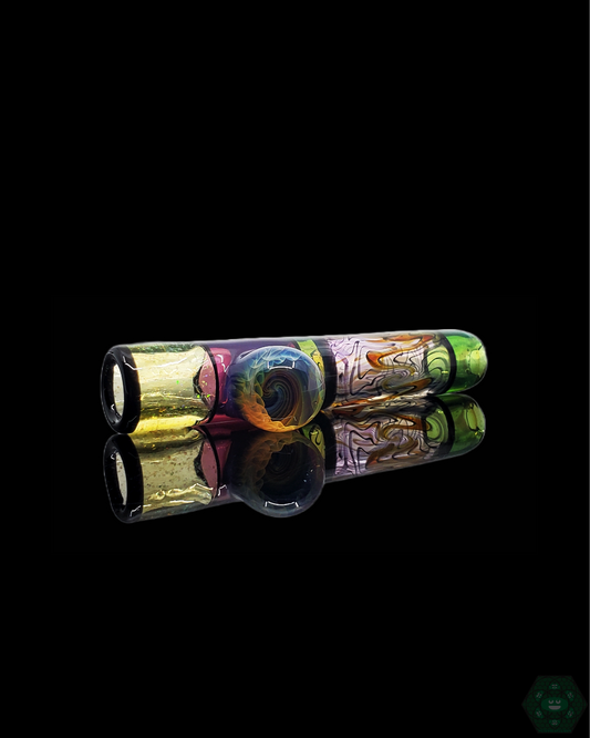  Hefe Glass - Onie 1 – Portable and Durable Glass Chillum. Simple Design: Compact for easy handling and discreet use. Durable Glass: Made to withstand regular use. Efficient Airflow: Provides smooth and consistent draws.