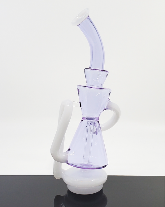  Puffco Klein Recycler Glass Attachment - Enhanced Filtration