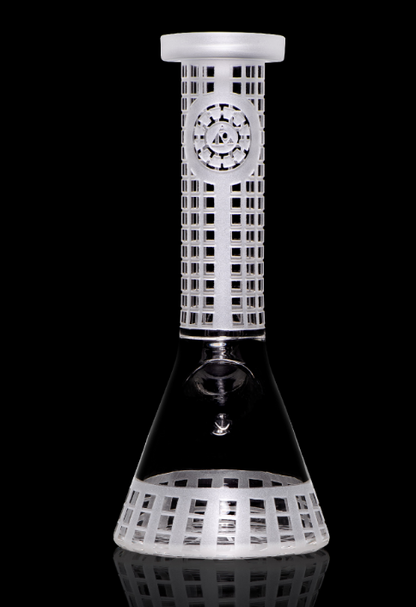 Milkyway Glass - Squared 6″ Clear Mini Beaker Bong