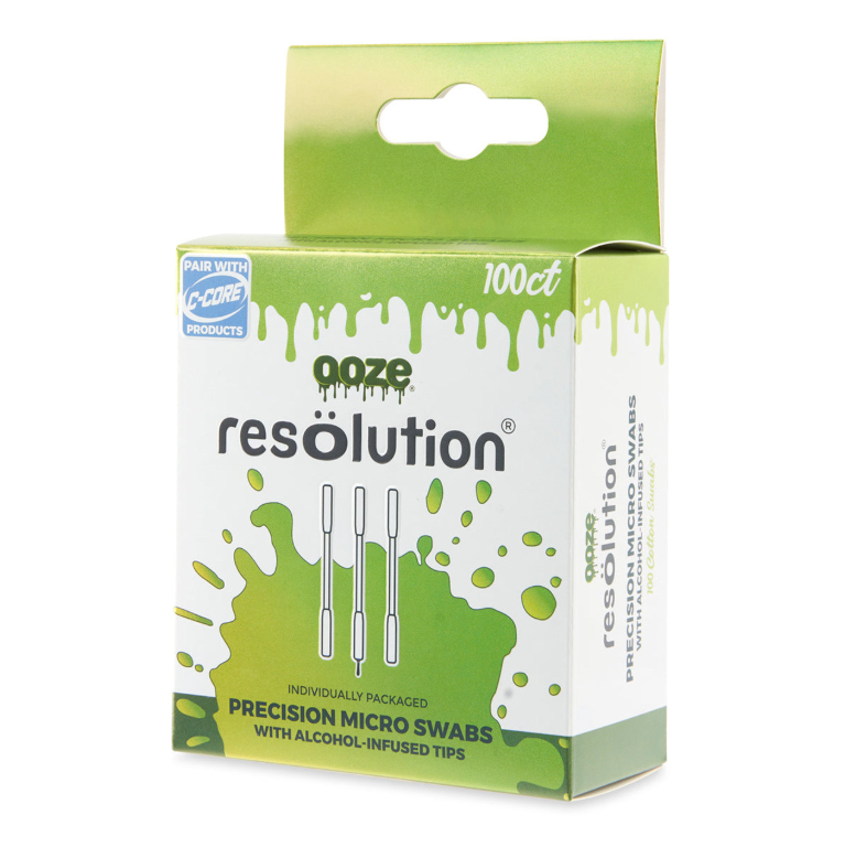 Ooze - Resolution Alcohol Micro Swabs 100ct