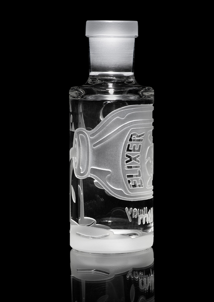 Milkyway Glass - Elixer Rose Clear Dry Ash Catcher