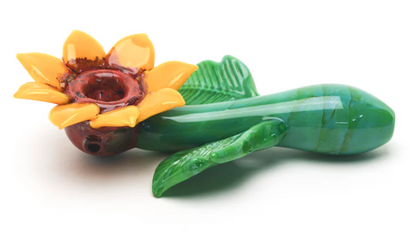 Empire Glassworks Sunflower Spoon Pipe
