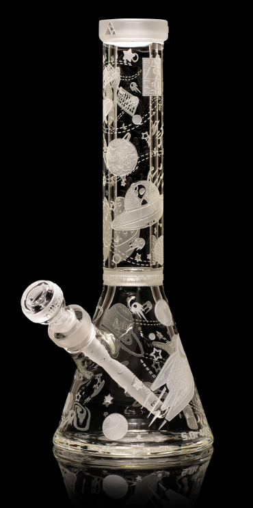 Milkyway Glass - Space Odyssey 14″ Beaker Bong