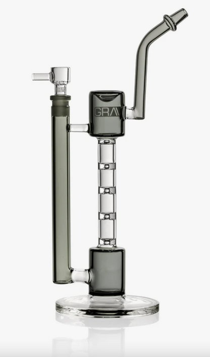 Grav - Smoke Upline Water Pipe
