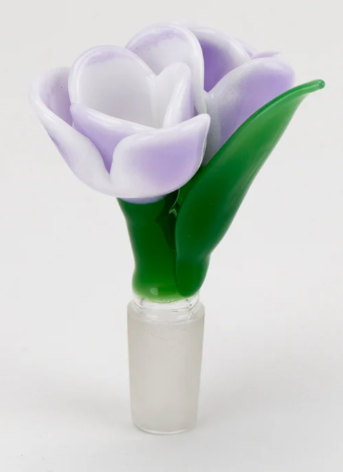 Empire Glassworks Lavender Tulip Bowl Piece