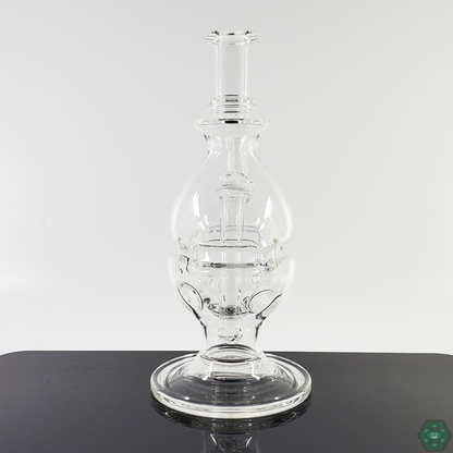 A.H Glass Clear Fab Egg featuring fab egg shape for optimal airflow and filtration.