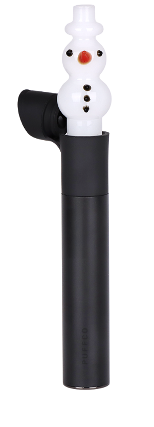 Snowman Glass Mouthpiece Attachment for Puffco Pivot