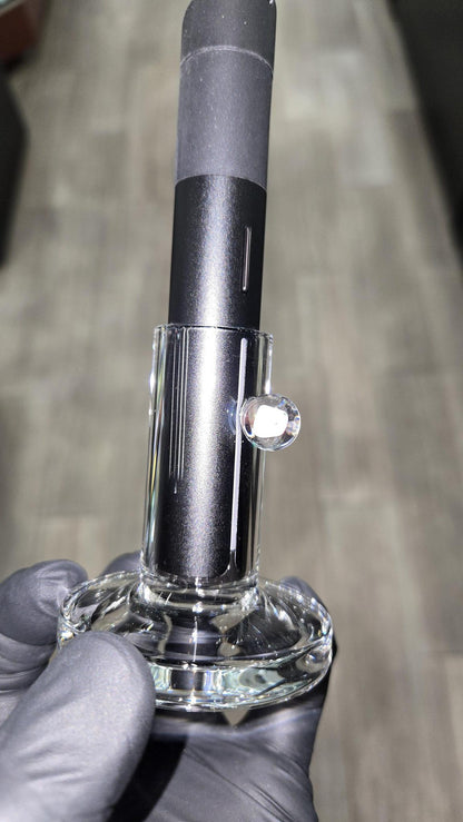 Tokr Glass - Clear Pivot Stand With Opal