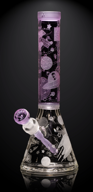 Milkyway Glass - Space Odyssey 14″ Beaker Bong