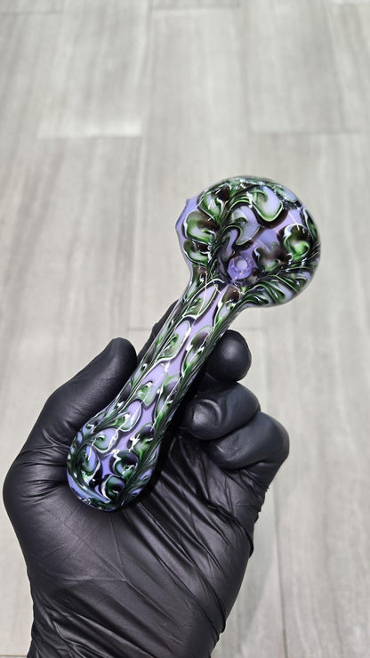 Izlow Glass - Paisley Handpipe