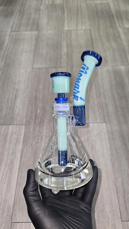 Monark Glass - 7" Heavyweight Bubbler Compact And Reliable Design
