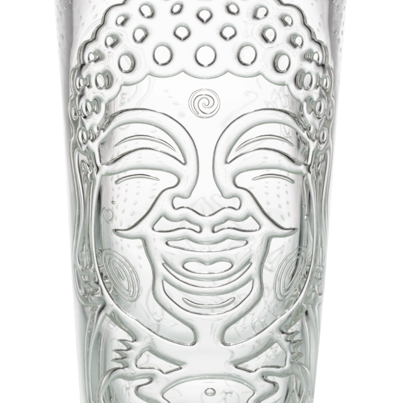 Milkyway Glass - Laughing Buddha 7.5″ Tall Tumbler