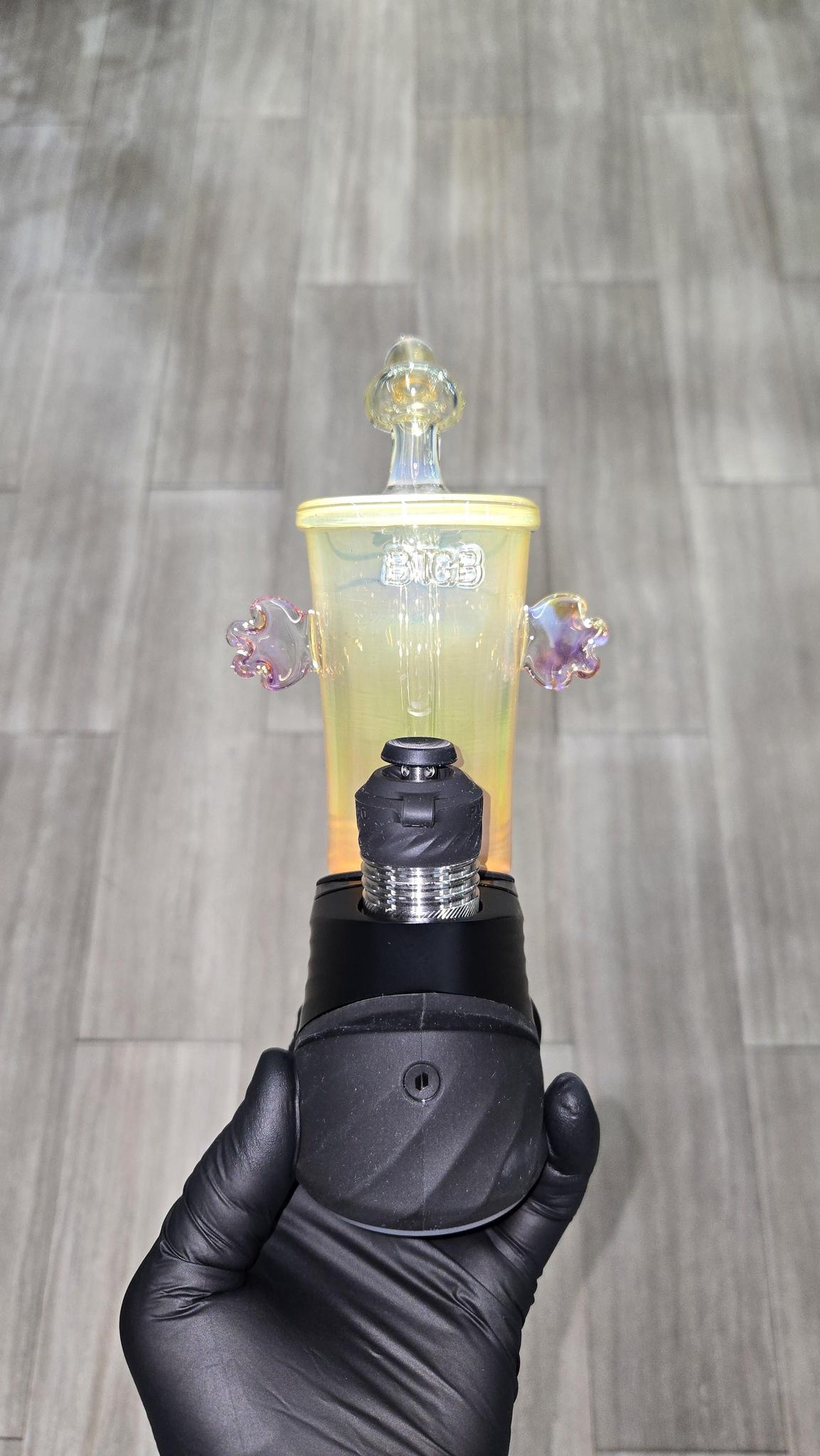 BTGB - Gold Silver Fume Master Shake Peak/Pro Bubbler Attachment #10