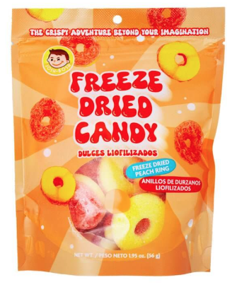 Pocas Josh Bosh Freeze Dried Candy Peach Ring