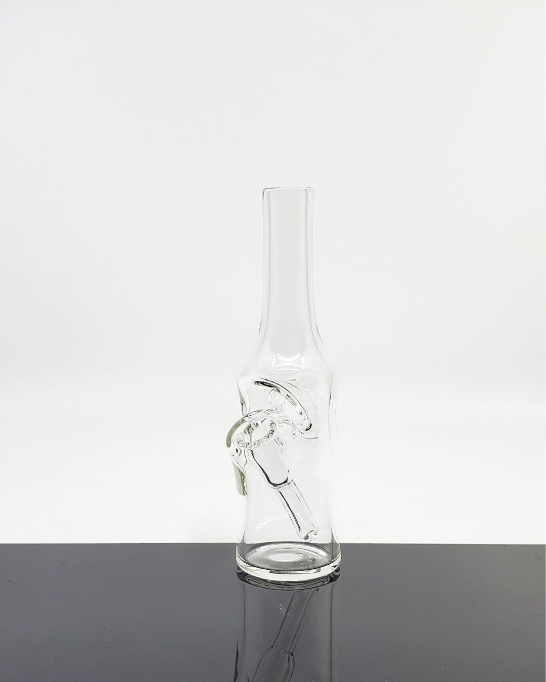 Bro D Glass Clear Mini Bottle – Portable Glass Water Rig – HG