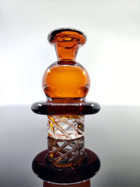  BSG Dot Turbo Spinner Cap, designed to fit 25mm quartz bangers, featuring a unique dot design for enhanced airflow and smoother vapor production.