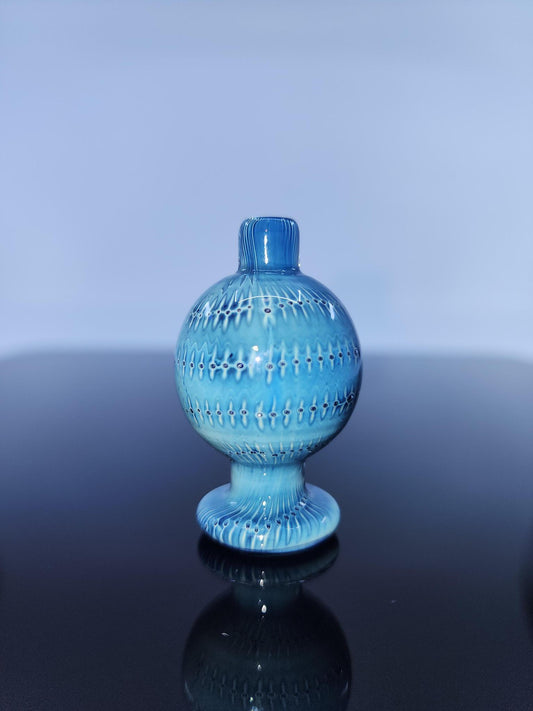  BSG Fume Air Trap Bubble Cap, designed to fit 25mm quartz bangers, enhancing airflow and vapor control for a smoother dabbing experience.