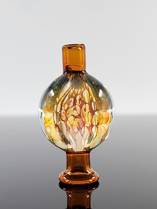  BSG Implosion Bubble Cap for 25mm quartz bangers, featuring an intricate implosion design that improves airflow and vapor control for smooth, flavorful dabs