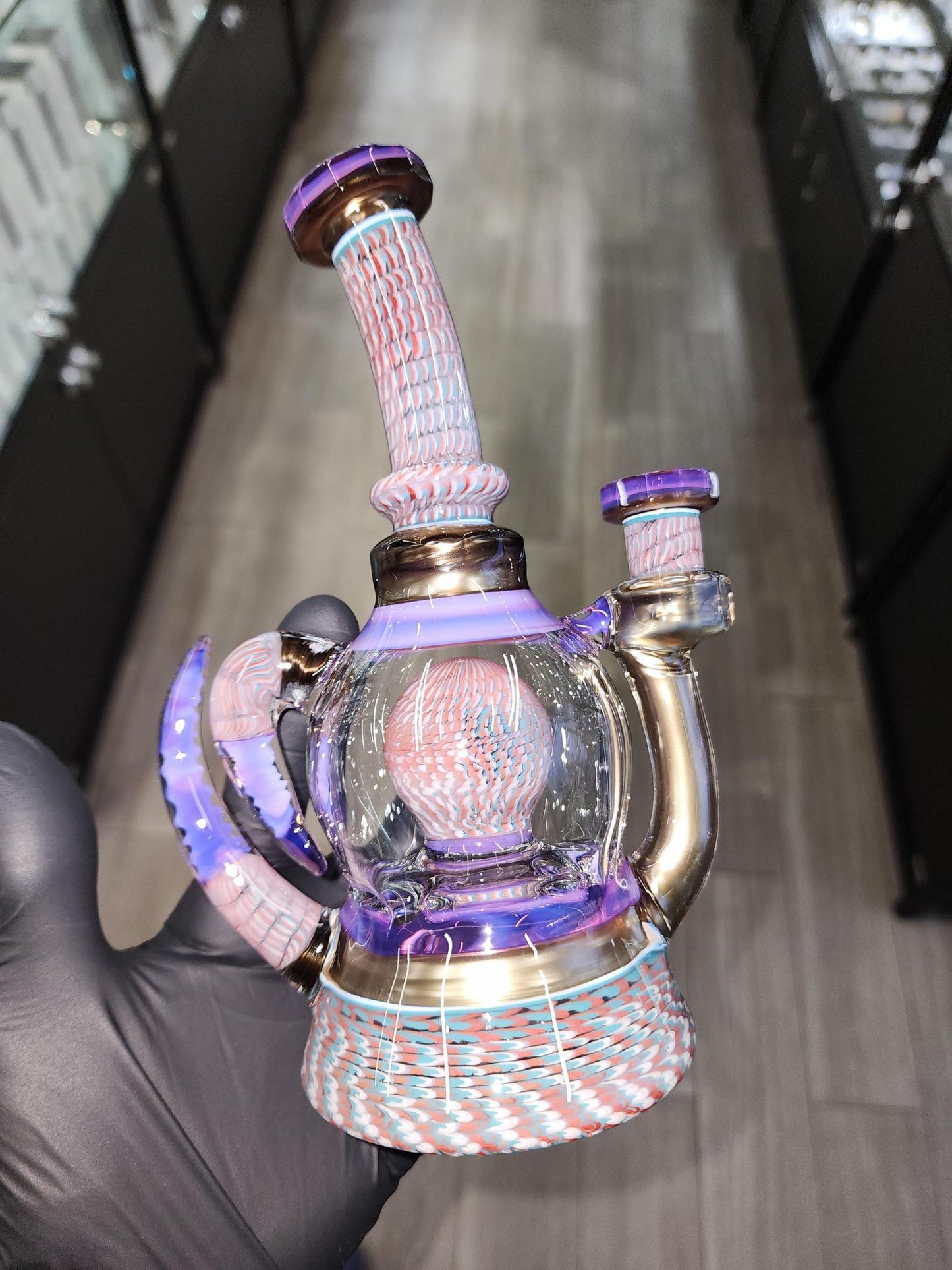 Conversion Glass - Faceted Blooper