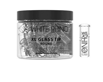 White Rhino - Glass Tip XL