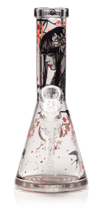 Milkyway Glass - Sakura 13″ Clear Beaker Bong
