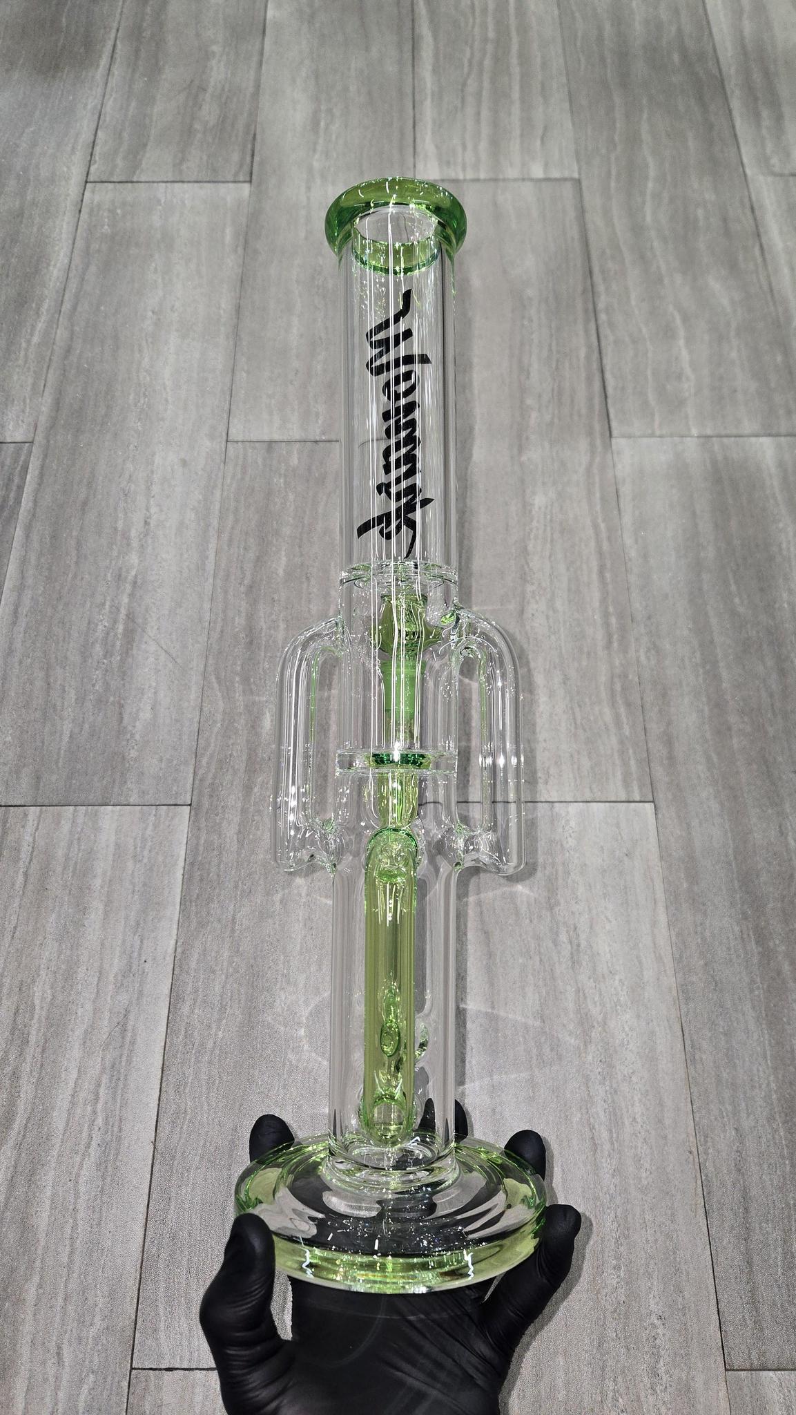 Monark Glass - 16" 50mm Stemline Recycler
