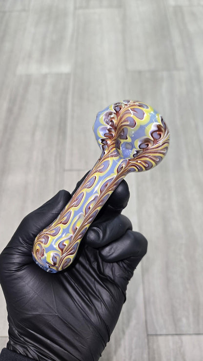 Izlow Glass - Paisley Handpipe