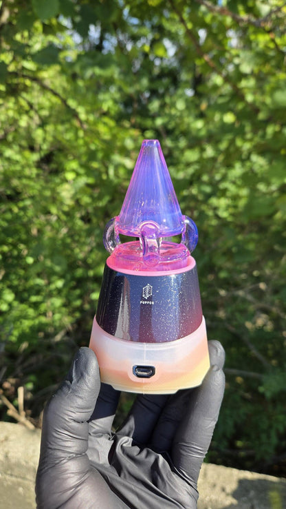 Sleeps - Full Color Faceted With Opal Dry Puffco Peak/Pro Attachment #1