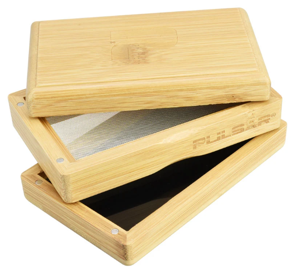Pulsar Bamboo Sifter Box Small 3"x5"