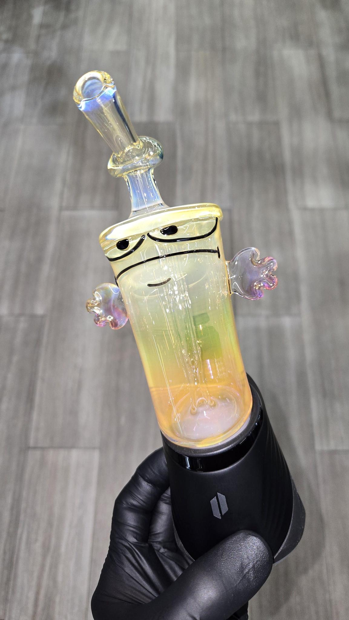 BTGB - Gold Silver Fume Master Shake Peak/Pro Bubbler Attachment #10