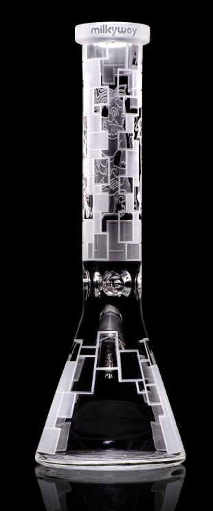 Milkyway Glass - Maya Fort 15″ Clear Beaker Bong