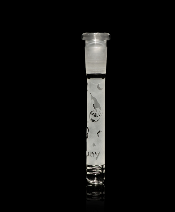 Milkyway Glass - Space Odyssey: ALPHA 4.75″ Downstem