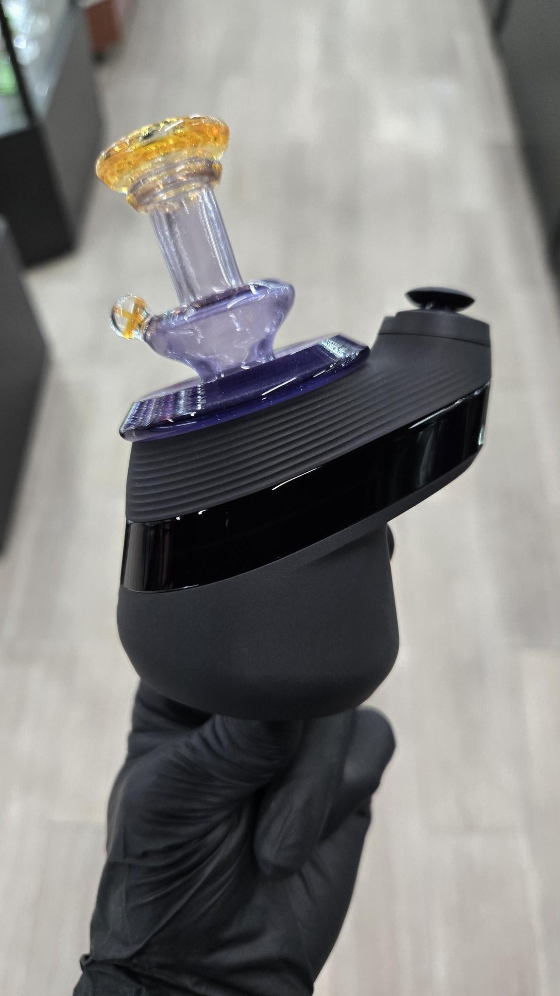 Gatez Glass - Wildberry Dry Top Puffco Peak/Pro Attachment