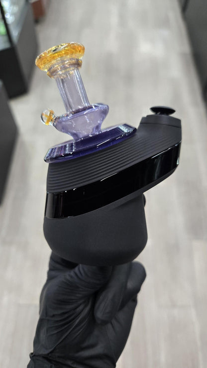 Gatez Glass - Wildberry Dry Top Puffco Peak/Pro Attachment