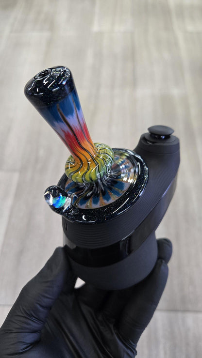 Indo Glass X Geoffmade - Frit Work Dry Peak/Pro Attachment